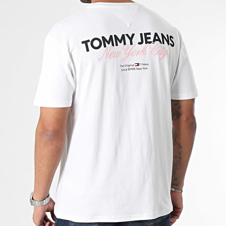 Tommy Jeans - Camiseta Color Pop Cuello Redondo 8286 Blanca