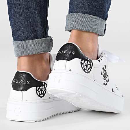 Guess - Sneakers da donna FLPDS4FAL12 Bianco Nero