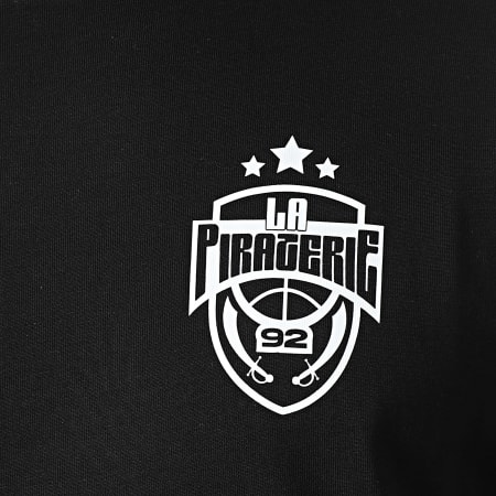 La Piraterie - All Star Camiseta de manga larga Negro Blanco