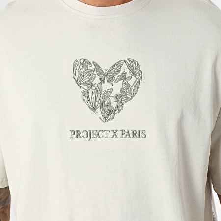 Project X Paris - Camiseta 2410081 Beige