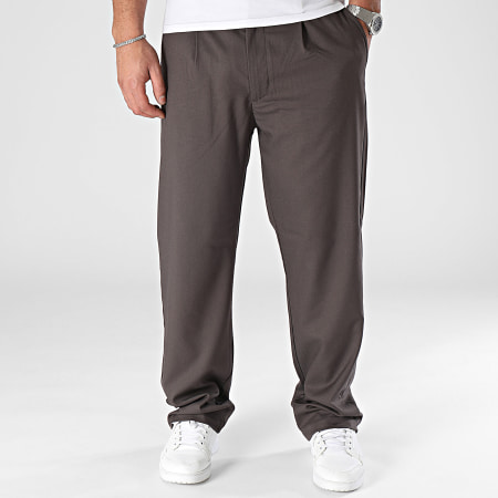 ADJ - Pantaloni chino grigio antracite
