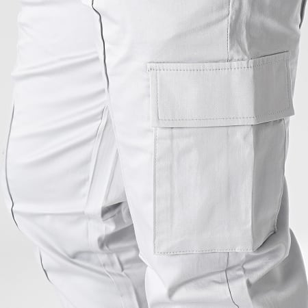 ADJ - Pantalones cargo gris claro