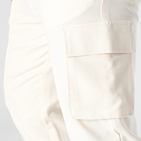 ADJ - Pantaloni cargo beige chiaro