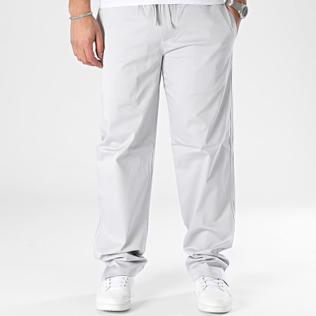 ADJ - Pantalones de chándal gris claro