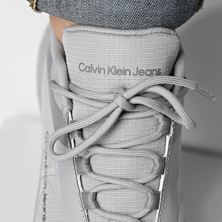 Calvin Klein - Zapatillas Eva Runner Low Lace 0968 Triple Gris