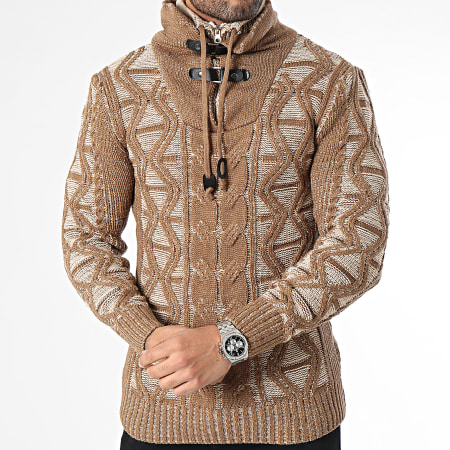 Classic Series - Maglione Amplified Brown Beige
