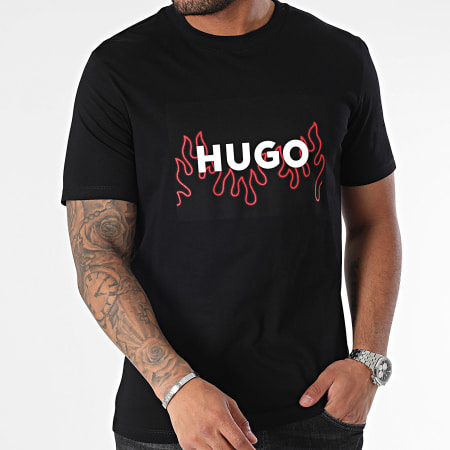HUGO - Maglietta 50506989 Nero