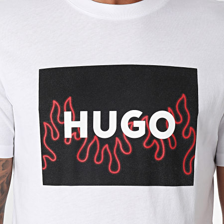 HUGO - Camiseta 50506989 Blanca