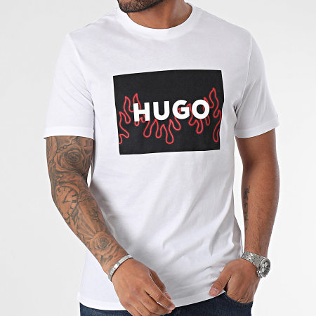 HUGO - Camiseta 50506989 Blanca