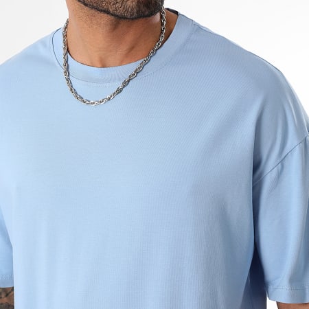 LBO - Camiseta oversize grande 0836 Azul claro