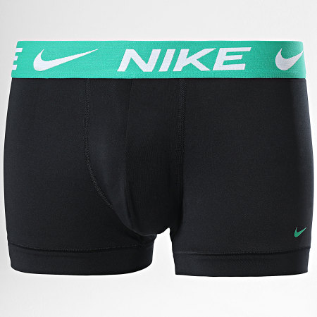 Nike - Juego de 3 bóxers Dri-Fit Essential Micro KE1156 Negro Morado Verde Naranja