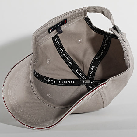 Tommy Hilfiger - Cappello aziendale in cotone 2035 Taupe