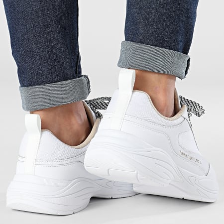 Tommy Hilfiger - Sneakers Chunky Runner 7708 Bianco Donna