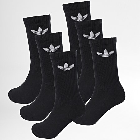 Adidas Originals - Confezione da 6 paia di calzini IJ5618 nero