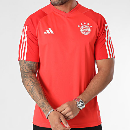 Adidas Performance - FC Bayern Munich Camiseta de fútbol IQ0608 Rojo