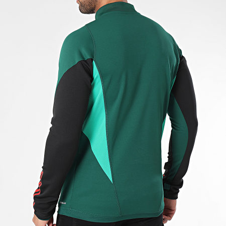 Adidas Sportswear - Maglietta a maniche lunghe del Manchester United IQ1523 Verde scuro