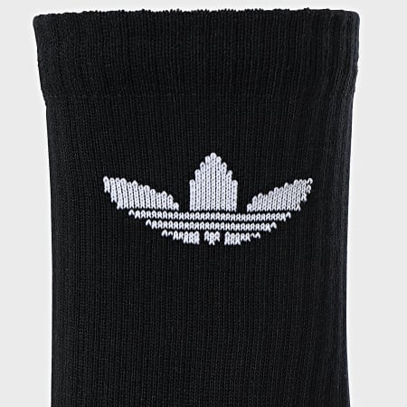 Adidas Originals - Lote de 3 pares de calcetines IJ5613 Negro