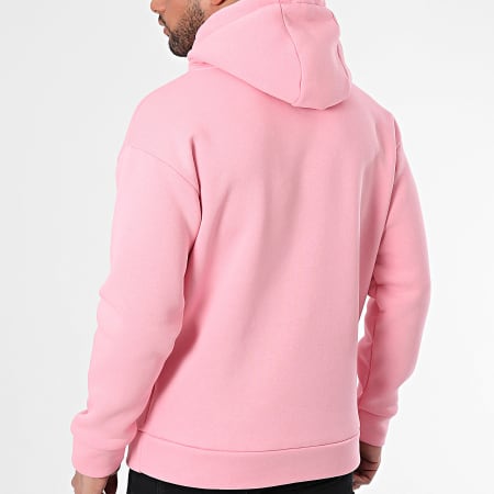 Sudadera blanca con una discount rosa