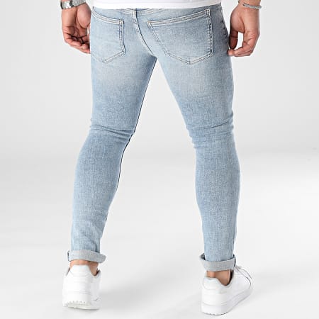 Calvin Klein - 4885 Jeans skinny in denim blu