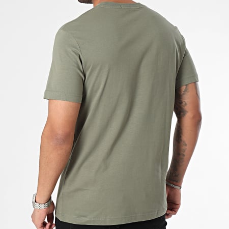 Calvin Klein - Tee Shirt Col Rond 5268 Vert Kaki