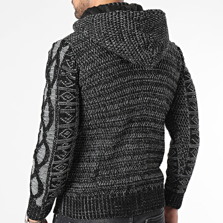 Classic Series - Gilet A Capuche Gris Anthracite
