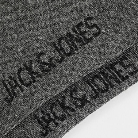 Jack And Jones - Lot De 5 Paires De Chaussettes Jens 12113085 Gris Anthracite Chiné