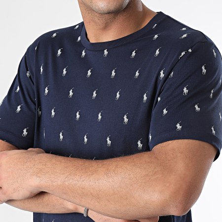 Polo Ralph Lauren - Tee Shirt All Over Speler Navy