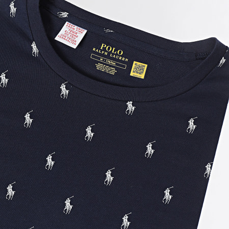 Polo Ralph Lauren - Tee Shirt All Over Speler Navy