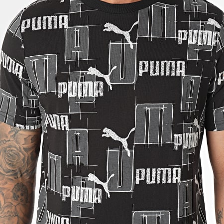 Puma - Maglietta Essential Logo Lab girocollo 678982 Nero