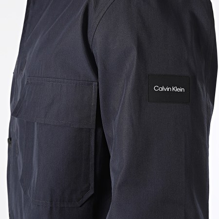 Calvin Klein - Cotone e nylon 9920 Maglia over navy