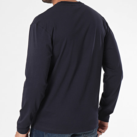 Calvin Klein - Tee Shirt Manches Longues Hero Logo 2396 Bleu Marine
