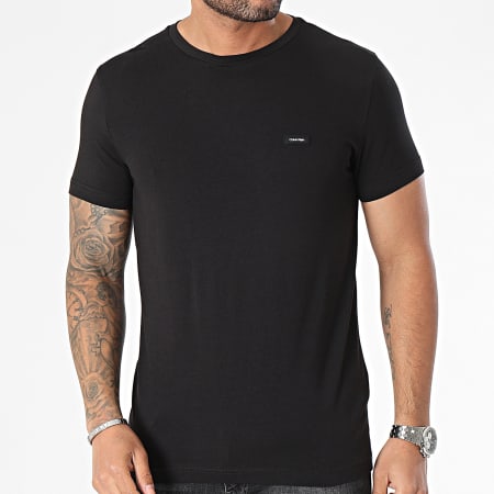 Calvin Klein - Tee Shirt Col Rond 2724 Noir
