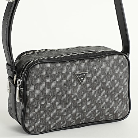 Guess - Bolso Mujer HMJESE-P4129 Gris Antracita Plata