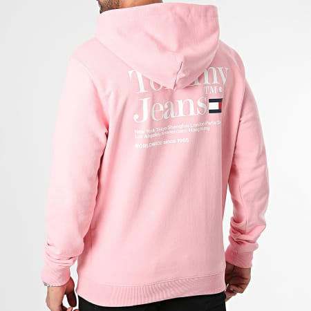 Tommy Jeans - Felpa con cappuccio Modern Tommy 8860 Rosa