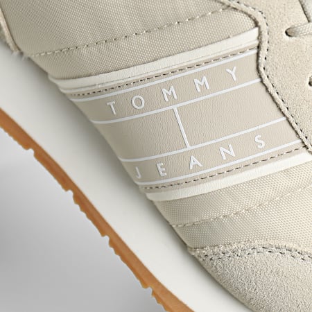 Tommy Jeans - Zapatillas Runner Casual Essential 1351 Piedra blanqueada
