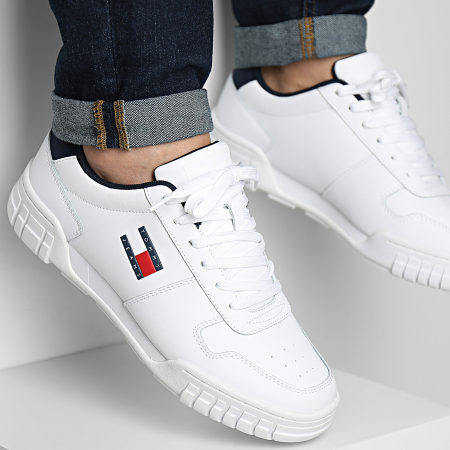 Tommy Jeans - Sneakers Cupsole Essential 1396 Bianco