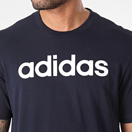 Adidas Sportswear - Maglietta a girocollo IC9275 blu navy