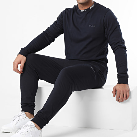 Ensemble Pull Et Pantalon Jogging Relax 50509411 Bleu Marine