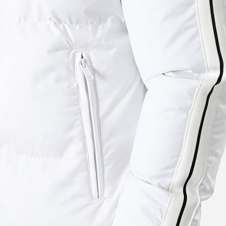 KZR - Chaqueta con capucha y banda blanca