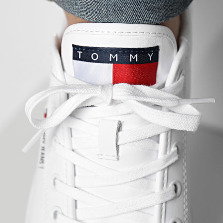 Tommy Jeans - Zapatillas Vulcanized Bumper 1314 Blanco