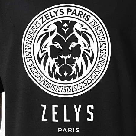 Zelys Paris - Maglietta nera a girocollo