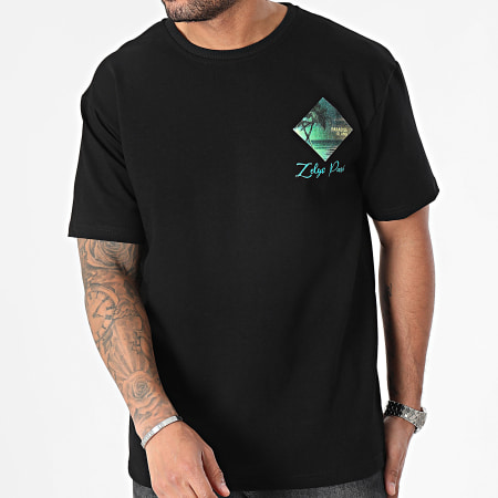 Zelys Paris - Maglietta nera a girocollo