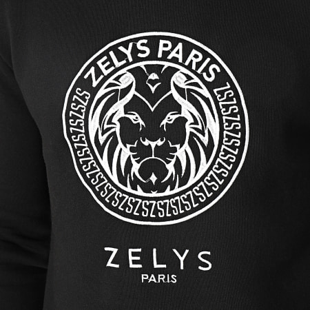 Zelys Paris - Felpa girocollo nero