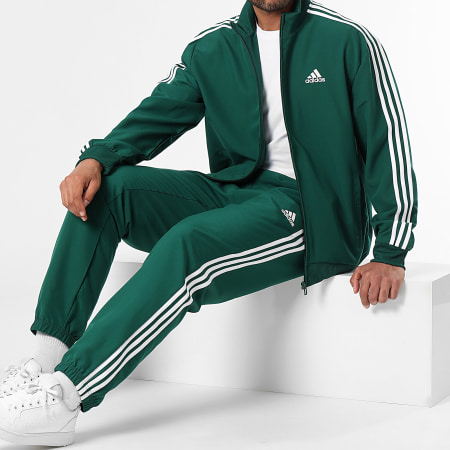 Adidas Performance - Track Suit Cremallera Chaqueta Y Pantalón IR8198 Verde
