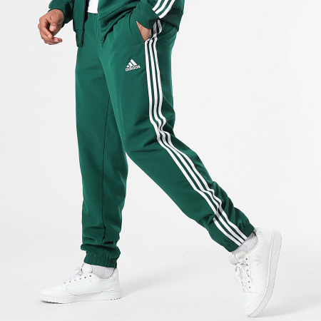 Adidas Sportswear - Tuta con zip e pantaloni IR8198 Verde