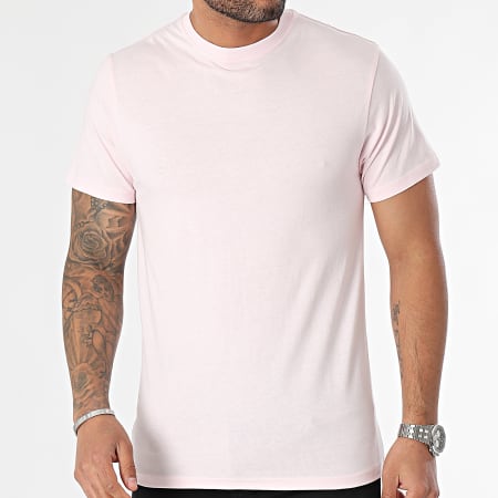 Black Industry - Tee Shirt Col Rond Rose