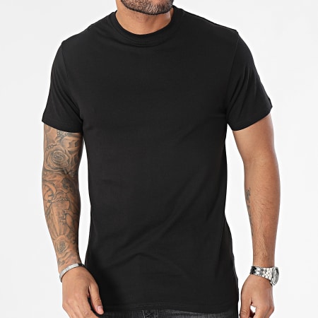 Black Industry - Camiseta cuello redondo negra