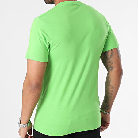 Black Industry - Maglietta girocollo verde mela