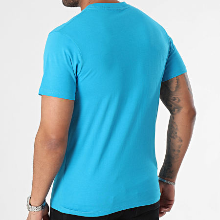 Black Industry - Tee Shirt Col Rond Bleu