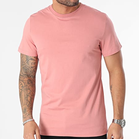 Black Industry - Camiseta cuello redondo rosa